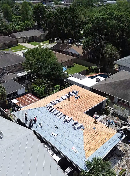 Residential roof replacement in Harahan, LA by Olympian Roof