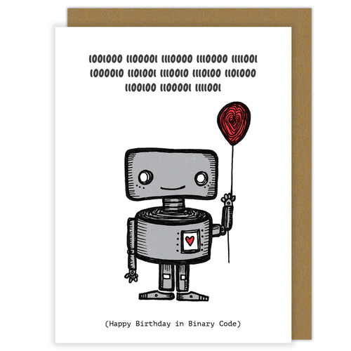 Happy Birthday Binary Code | jennasdoodles