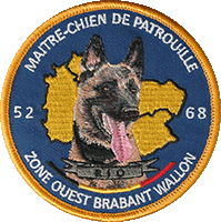 PZ West Walloon Brabant Patrol dog handler