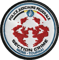 Police Judiciaire Fédérale PJF Mons-Tournai sections crime