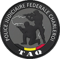 Police Judiciaire Fédérale PJF Charleroi Team Appui Qualifié (TAQ)