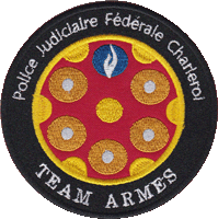 Police Judiciaire Fédérale PJF Charleroi team armes