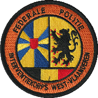 Police fédérale corps d'intervention (CIK) Flandre occidentale west-vlaanderen