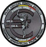 Police judiciaire fédérale Bruxelles Criminalité financière financial crime unit DR4