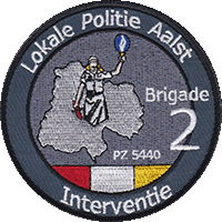 Badge of Brigade 2 of the Aalst Police District Response Unit