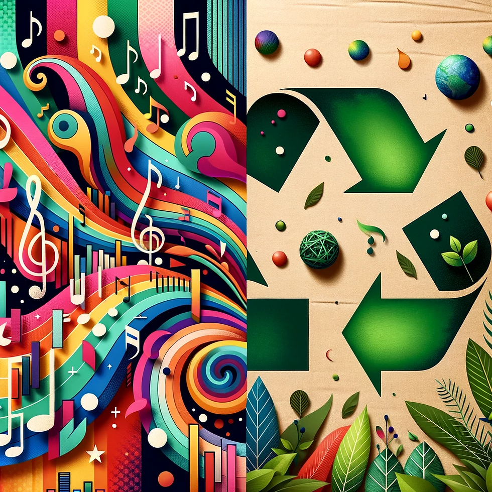 Example of music and environment