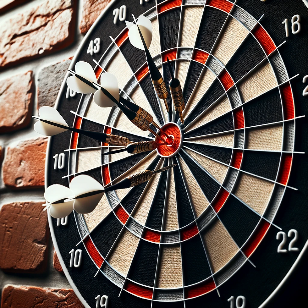 Dart board