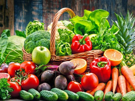 Il colore della pelle è legato a frutta e verdura