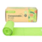 Compostable 30L bin liner box and roll