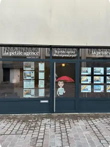 Devanture agence immobilière Cherbourg