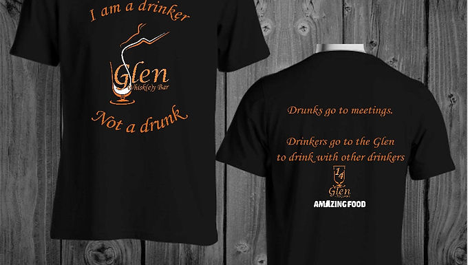 חולצה של גלן ויסקי בר