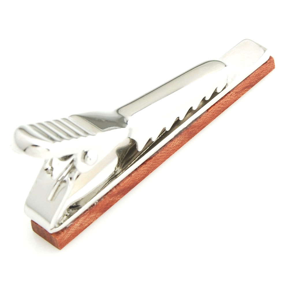 Thumbnail: classic wood retro collar clip Men Unique gift 5 pcs wholesale