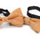 Thumbnail: soft wood men or women fashion bow ties oak real wood bowties EcVendor