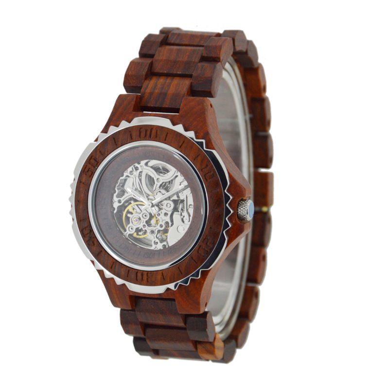 Thumbnail: Men Automatic Movement Wood Watches from EcVendor