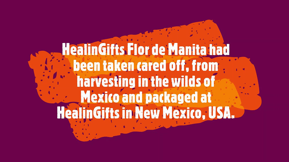 Thumbnail: Flor De Manita herb 8 oz Healingifts care
