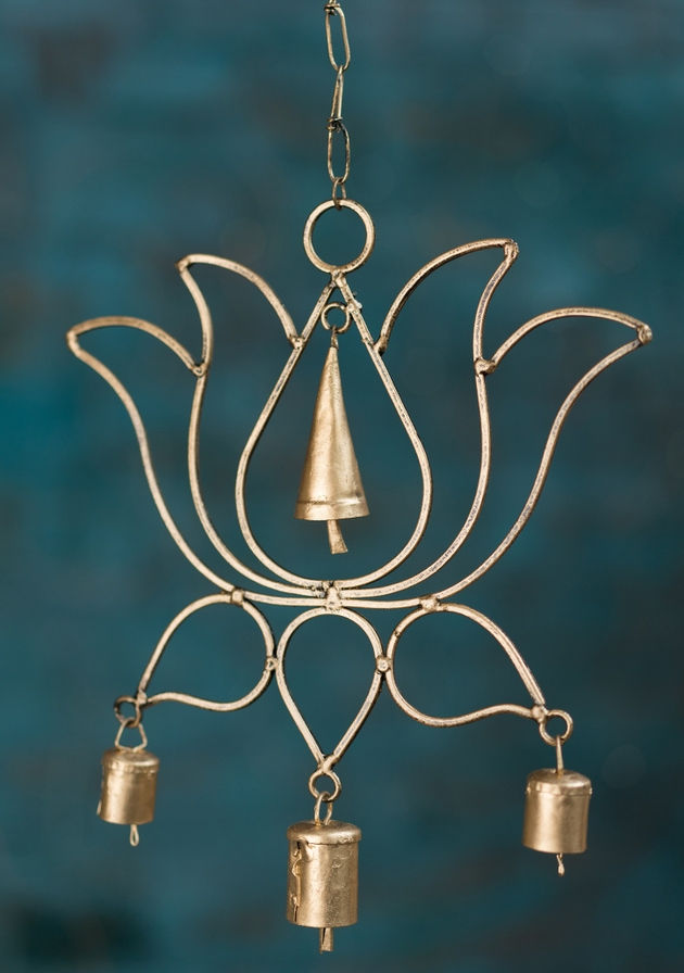 Wind Chime Lotus Flower