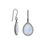 Thumbnail: Midnight Collection Drop Earrings With Gray Diamonds