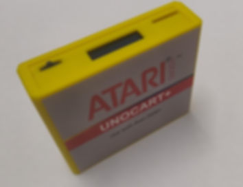 Unocart+ for Atari 2600+ and 7800+ | Yellow Edition