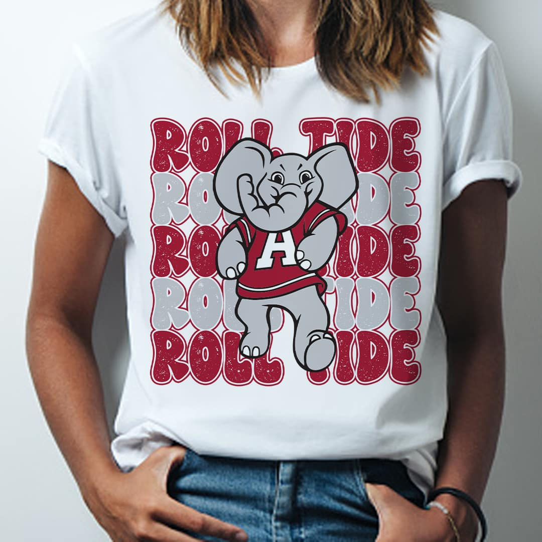 Roll Tide stacked
