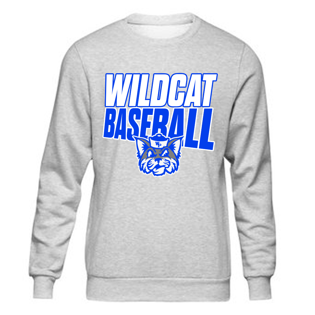 Wildcat Baseball with cat head