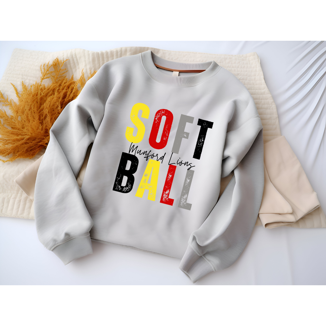 Munford softball grunge