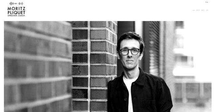 WIX-Website-Beispiel für Coach