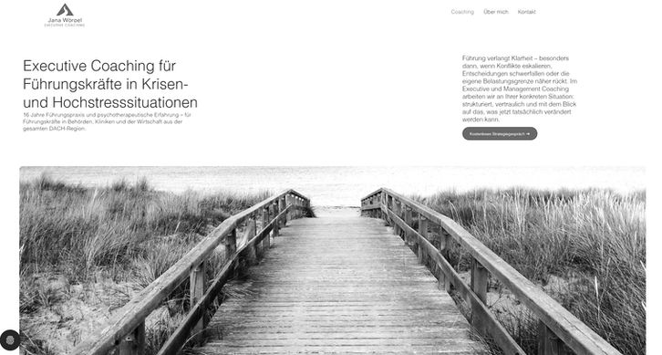 Onepager für Coach