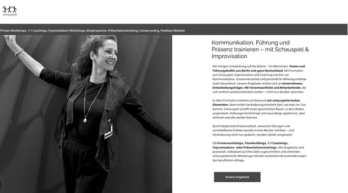 Onepager zum Festpreis für Coaching