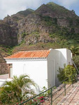 blick in die natur la gomeras von terrasse