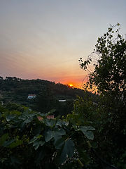 sonnenuntergang algarve in Portugal