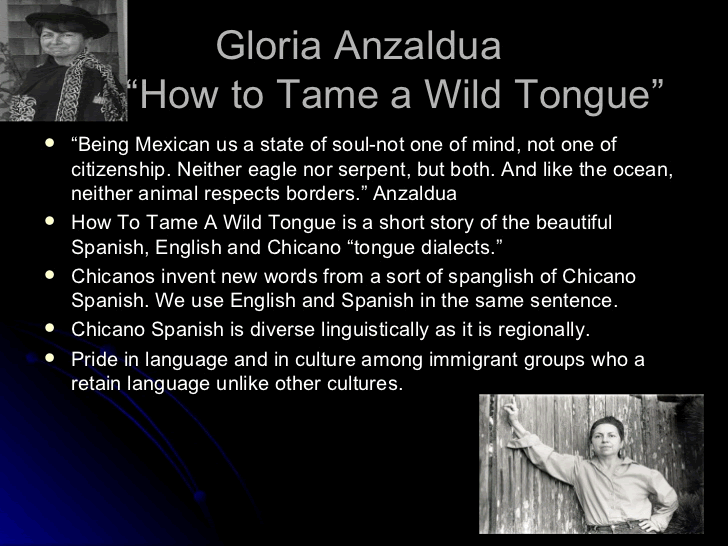 How To Tame A Wild Tongue How To Tame A Wild Tongue