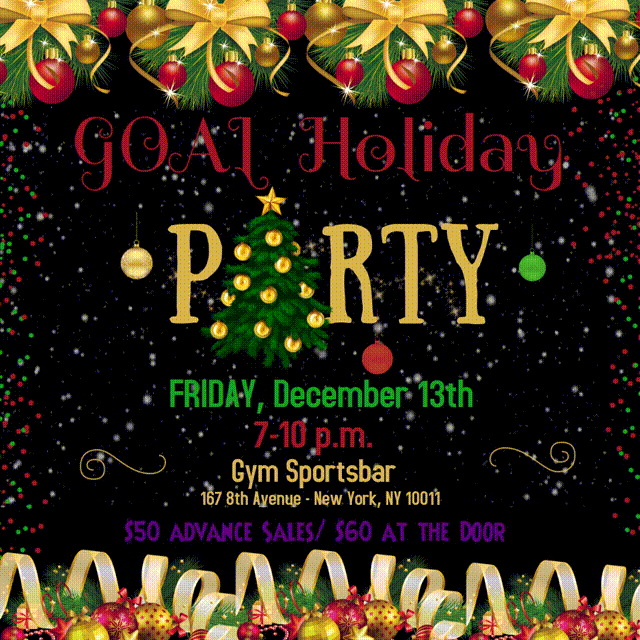 GOALNY 2019 Holiday Party