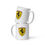 Thumbnail: Ferrari logo on an 11oz white ceramic mug which is dishwasher safe.