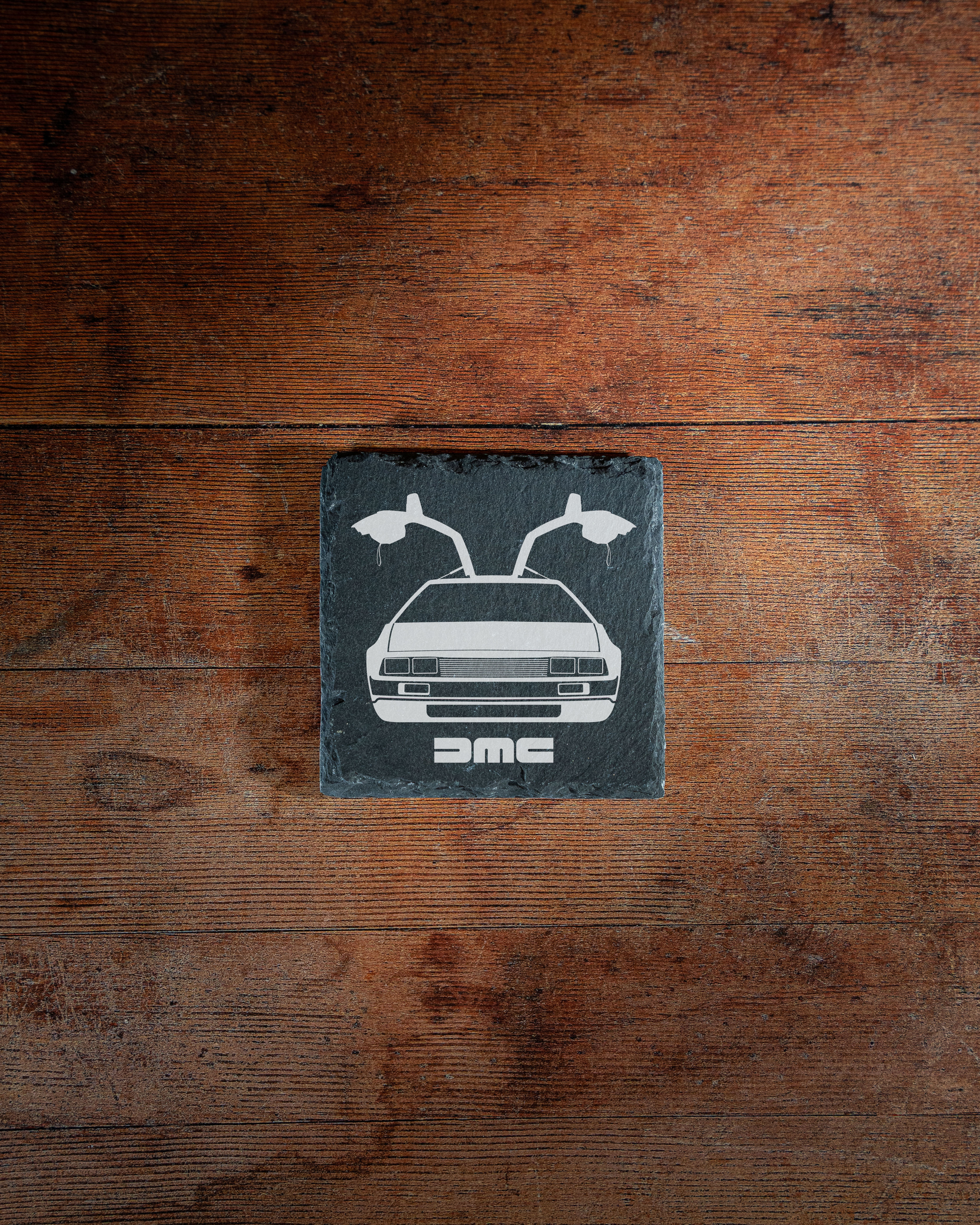 1981 Delorean DMC-12 Natural Slate Coaster