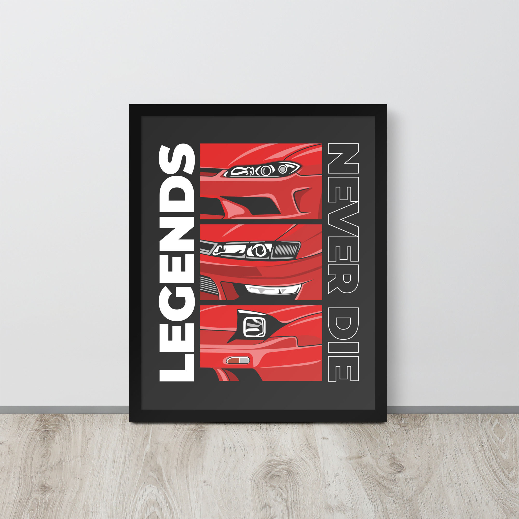 Legends Never Die Framed Poster