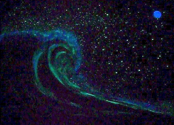 Glow In The Dark Star Posters Outer Space Decals Night View Artwork