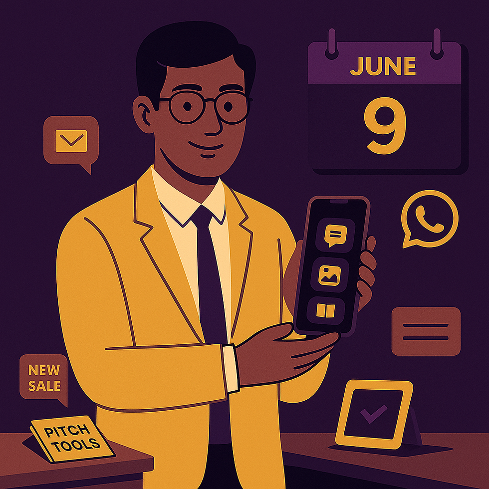 Insurance Agent using Agent Saathi App