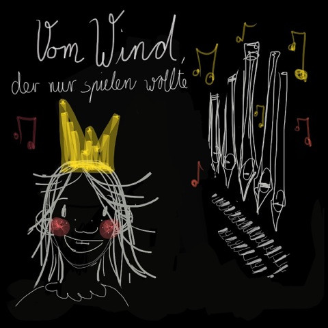 Vom Wind, der nur spielen wollte; Illustration und Bildrechte Annika Demmer 2017