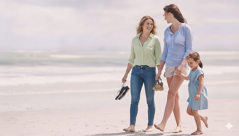 women 3 generations money