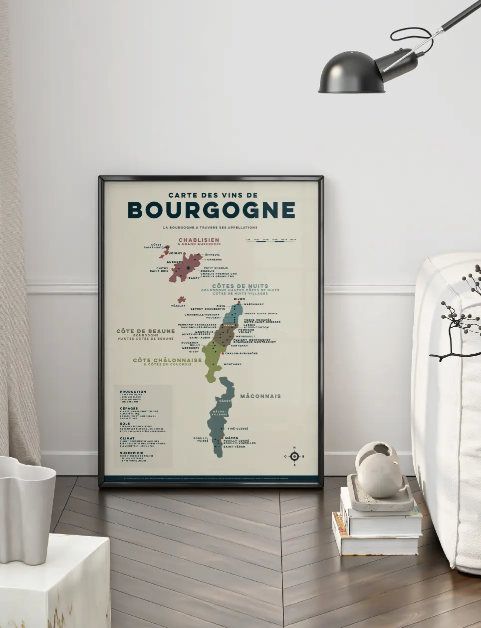 carte des vins de bourgogne