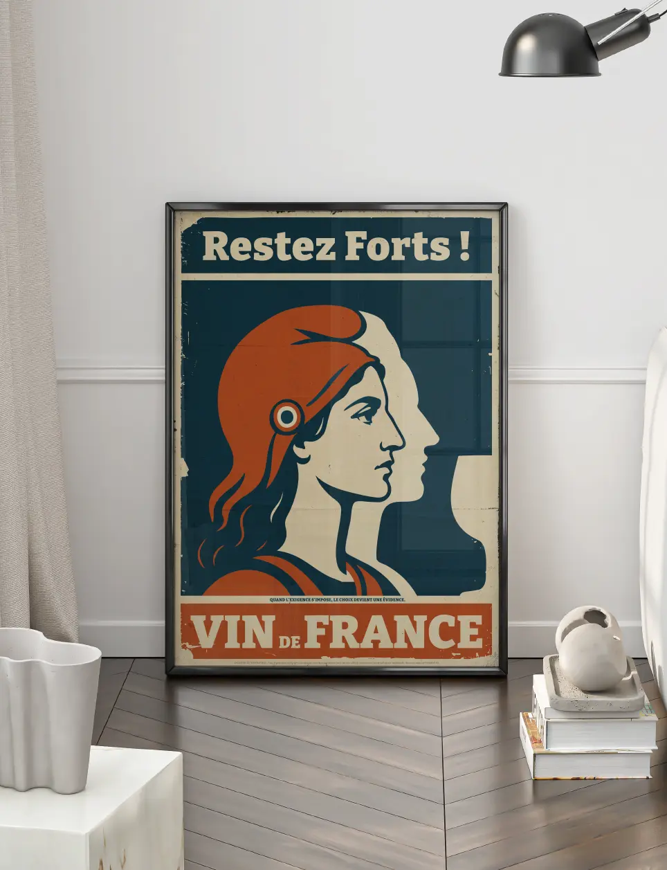 Miniature : affiche déco rétro vin francais