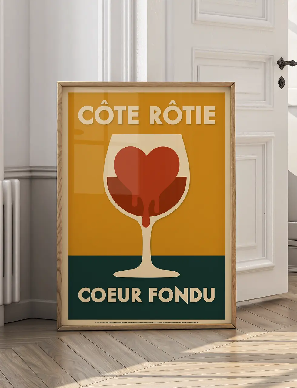 affiche déco vin