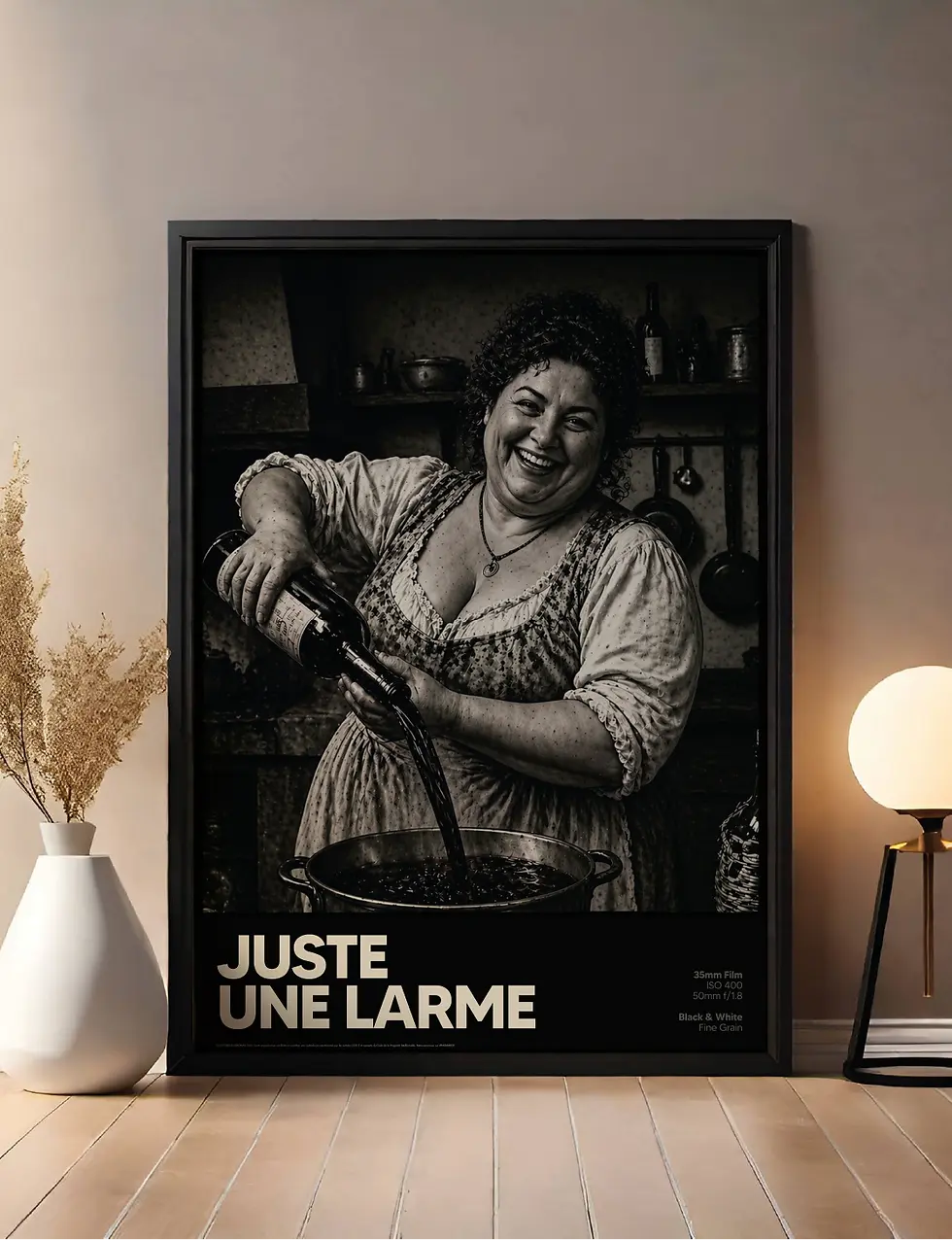 Miniature : juste une larme photographie vintage decoration murale