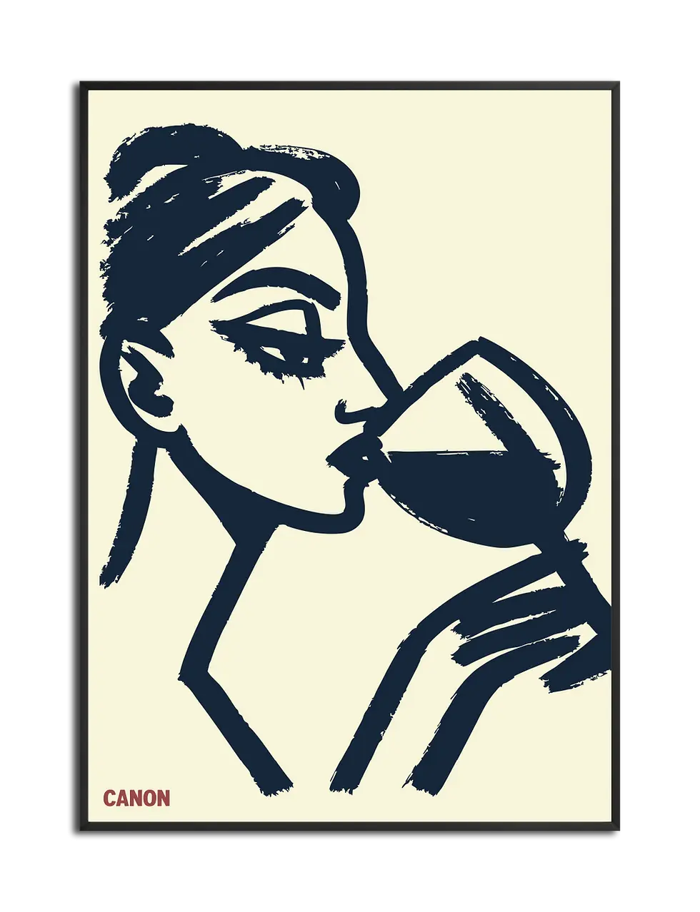 affiche déco canon