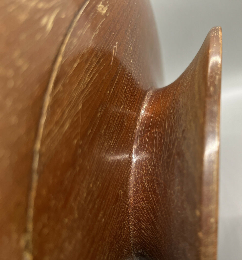 Thumbnail: San Jeronimo Pedestal wood bowl 12x4" Comayaguela D.C.
