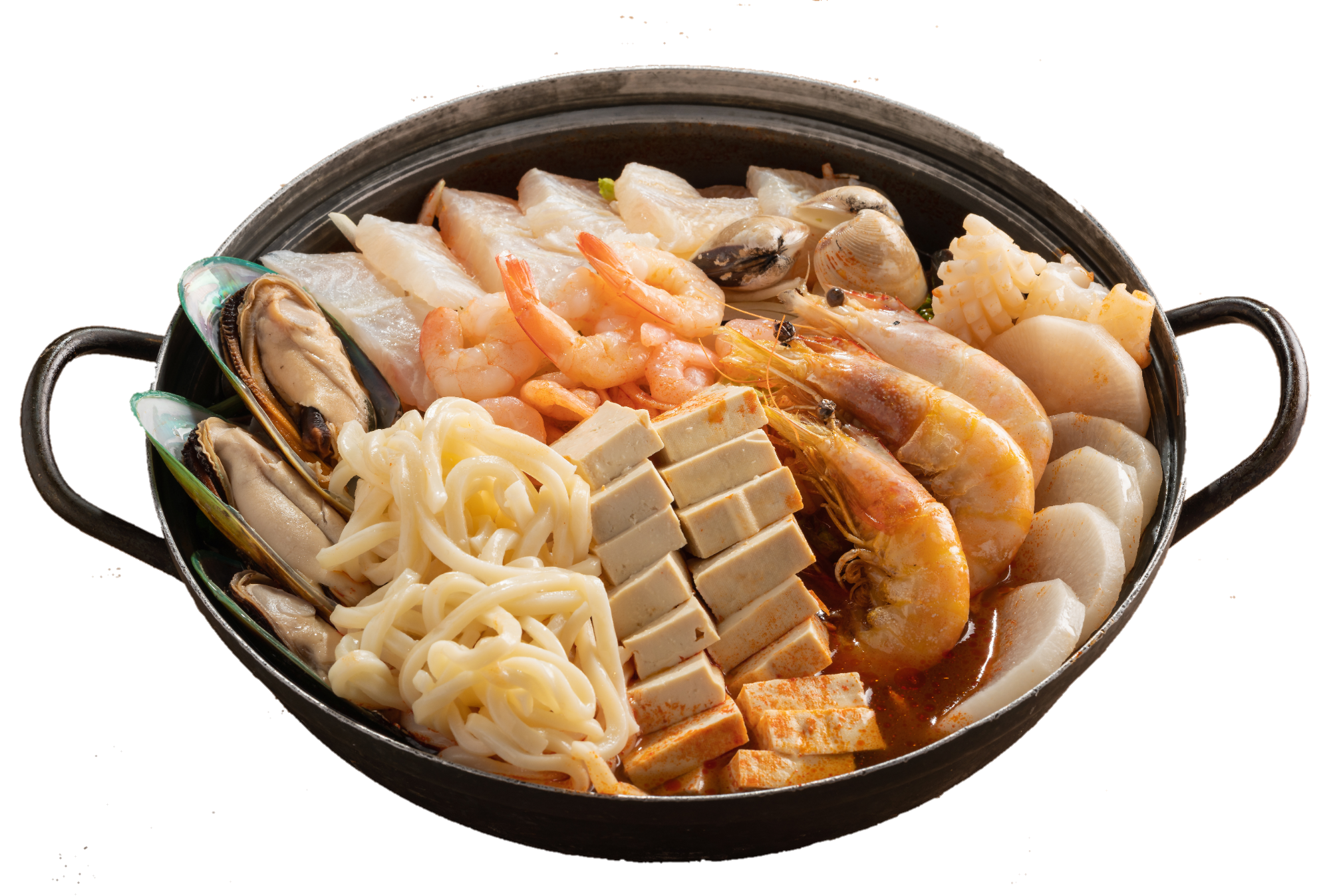 Arranged Food and Objects