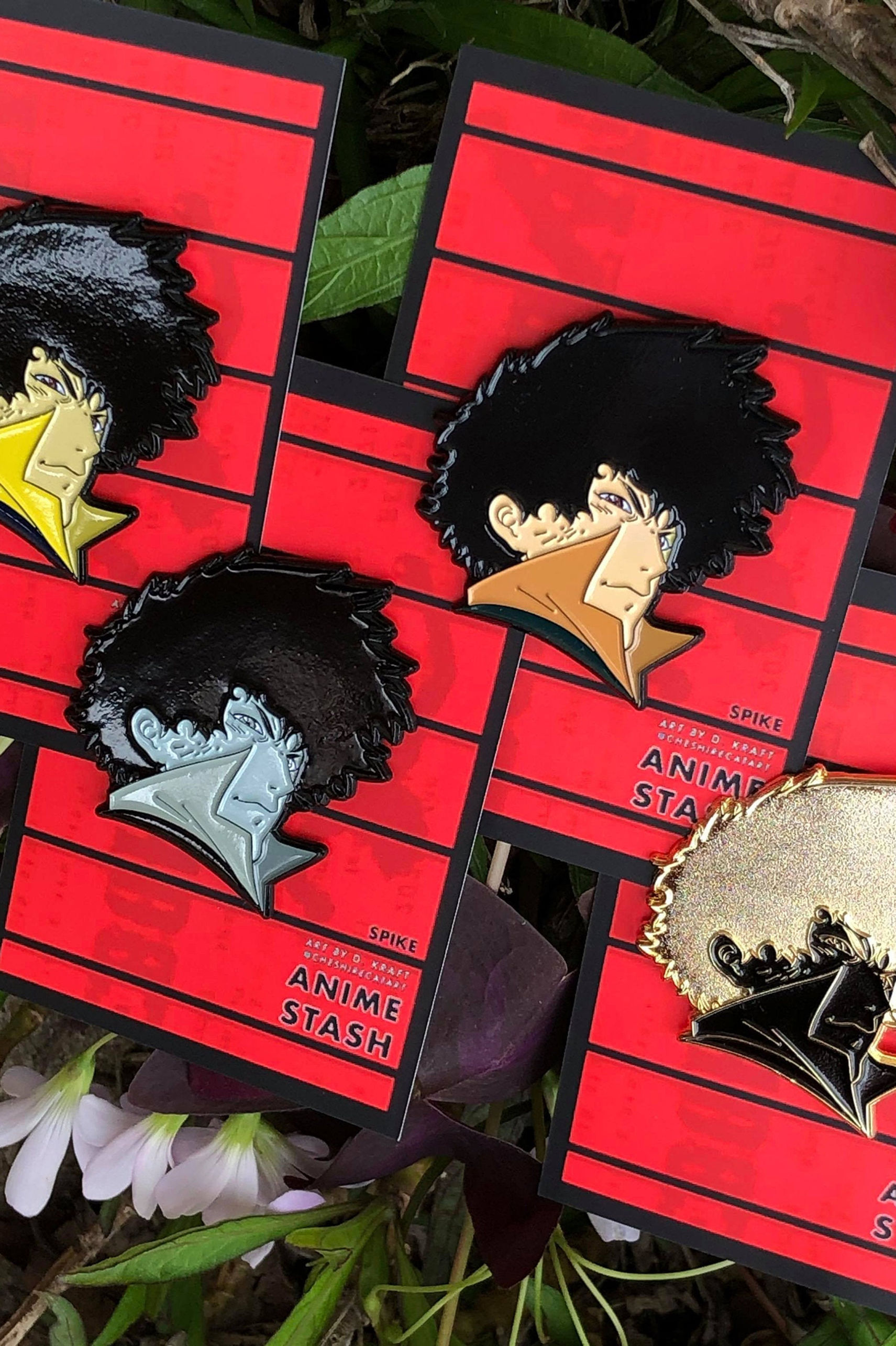 Spike Spiegel Cowboy Bebop Enamel Pin