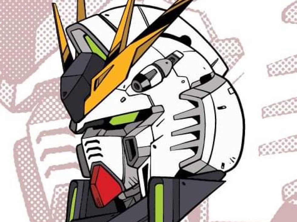 Thumbnail: Nu Gundam Enamel Pin