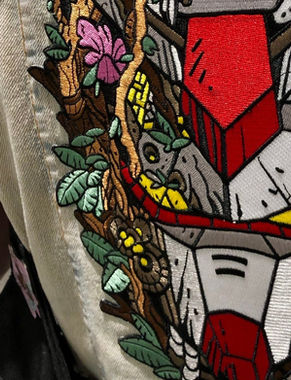 Thumbnail: Gundam 12" Floral Patches
