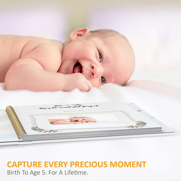 Thumbnail: Baby Memory Book — Boho Forest